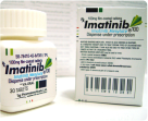 100 mg imatinib tablets. 400 mg tablets are also available.